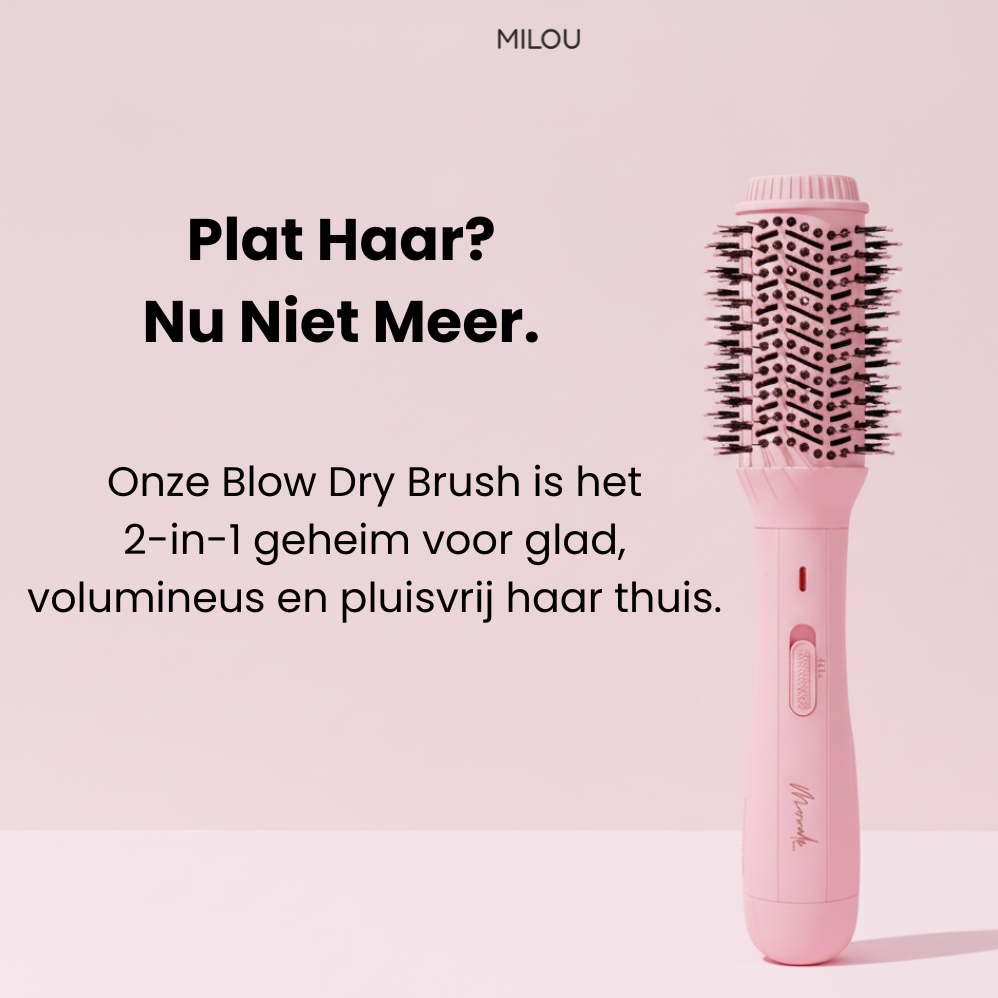 Milou Blow Dry Brush: Kapper blowout in 15 minuten