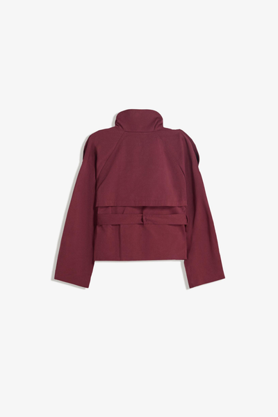 Coralia High-Neck Trenchcoat