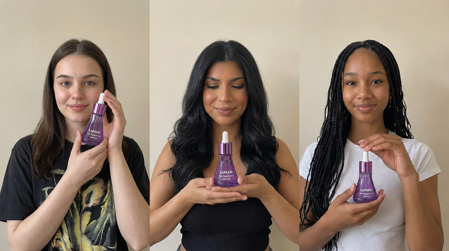 Lumari serum for the bikini line