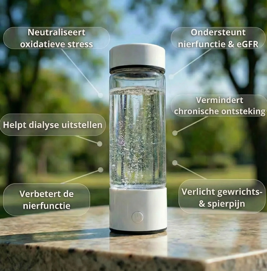 Hydrohealth™ Hydrogen Waterfles